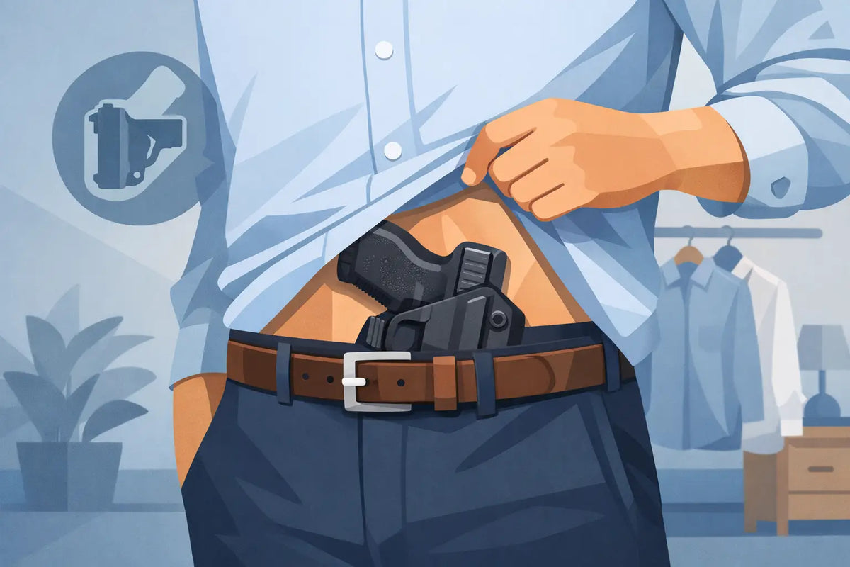 Appendix Holster for Tucked Shirts That Works