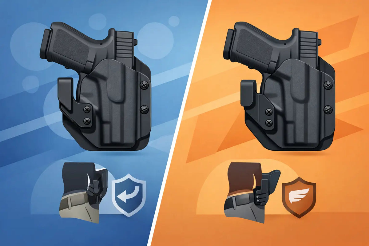 Holster Claw vs Concealment Wing
