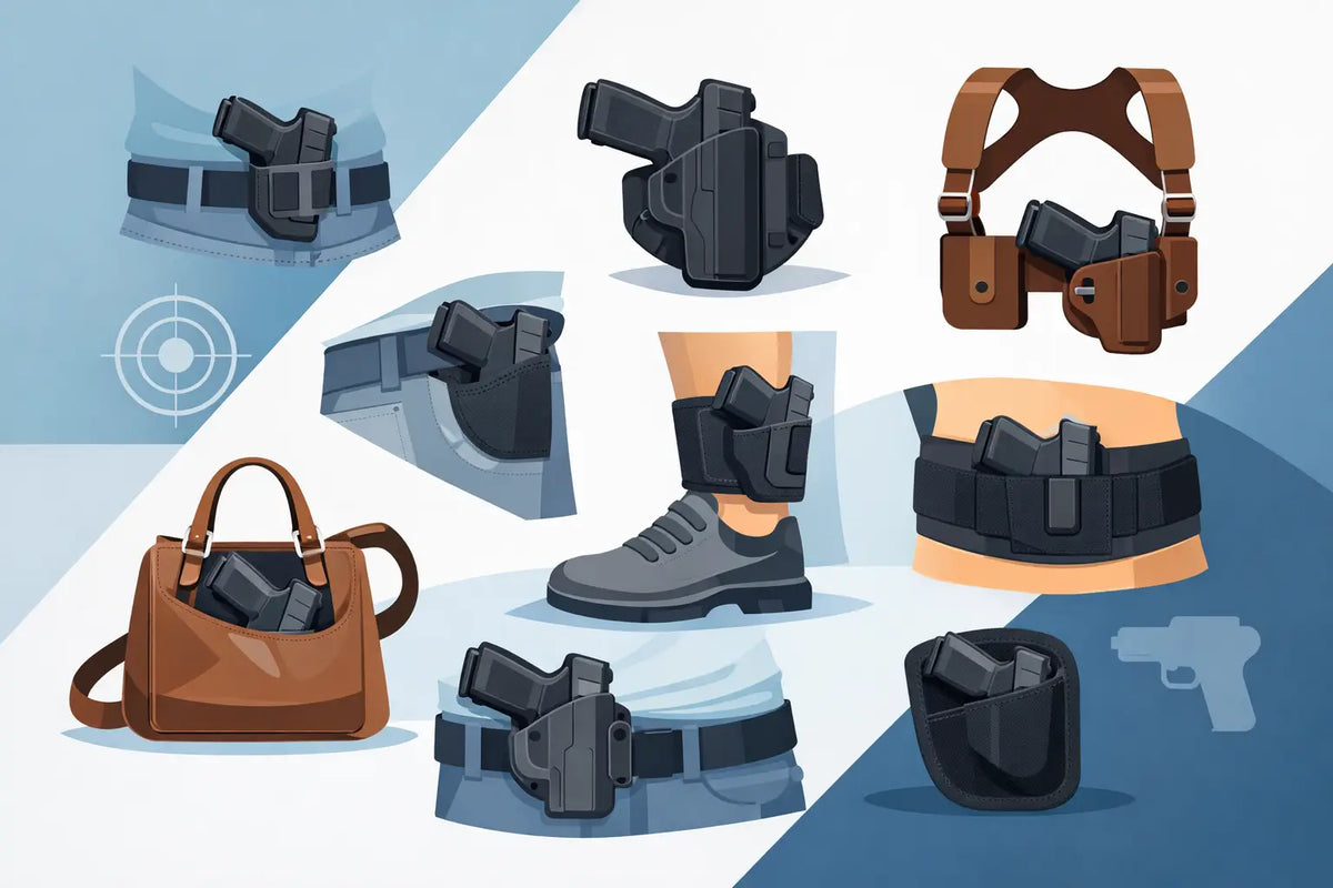8 Types of Concealed Carry Holsters