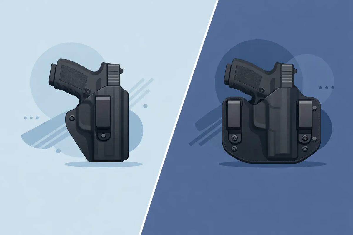 Single Clip Holster vs Dual Clip
