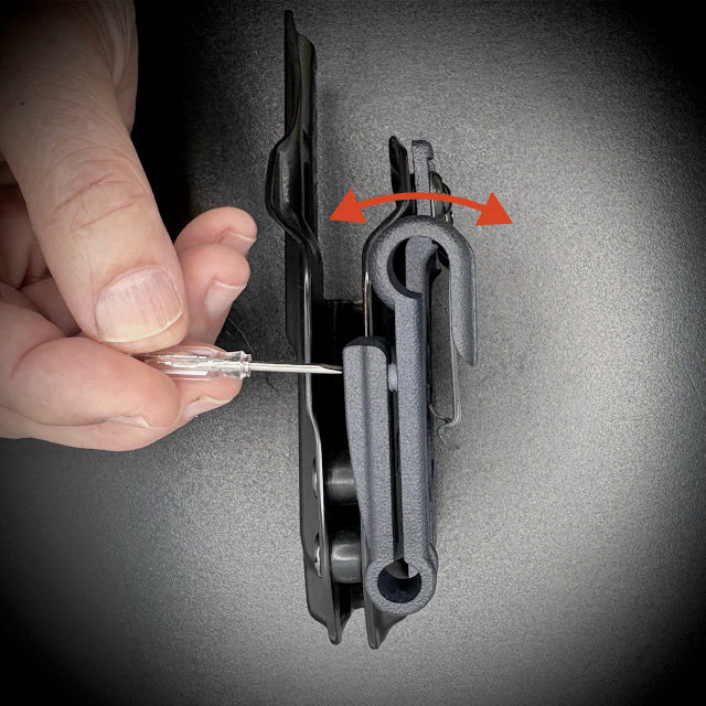 Helical Steel Clip Holster System - $70- Select Draw Hand and Pistol Model