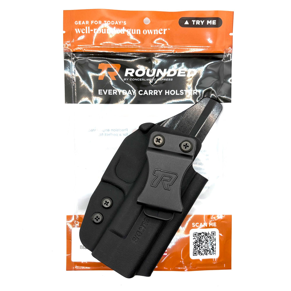 Rounded Concealment Holsters $44 to $59 - Select Draw Hand and Pistol Model