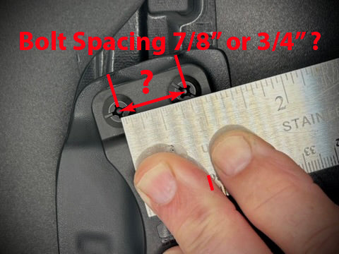 Add To Your Holster - Helical Steel Mono-Block Belt Clip Kit