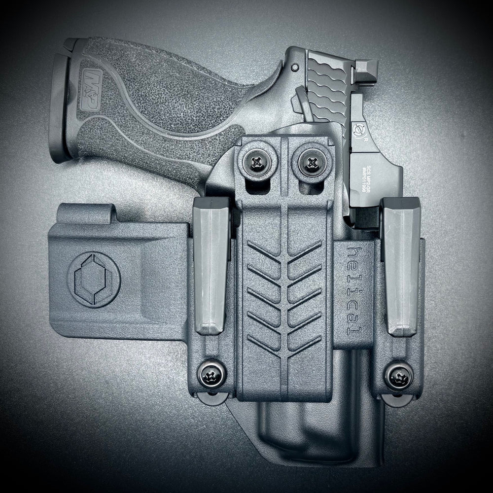 GEN2 - Helical Dual Clip Large Wing Holster System - $74- Select Draw Hand and Pistol Model