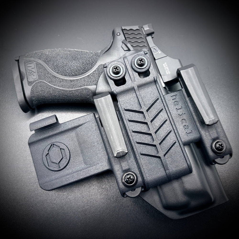 GEN2 - Helical Dual Clip Large Wing Holster System - $74- Select Draw Hand and Pistol Model
